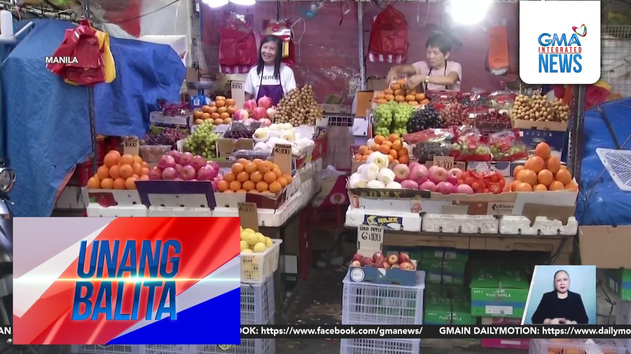 Presyo ng mga bilog na prutas sa Divisoria, bahagya nang tumaas | Unang Balita