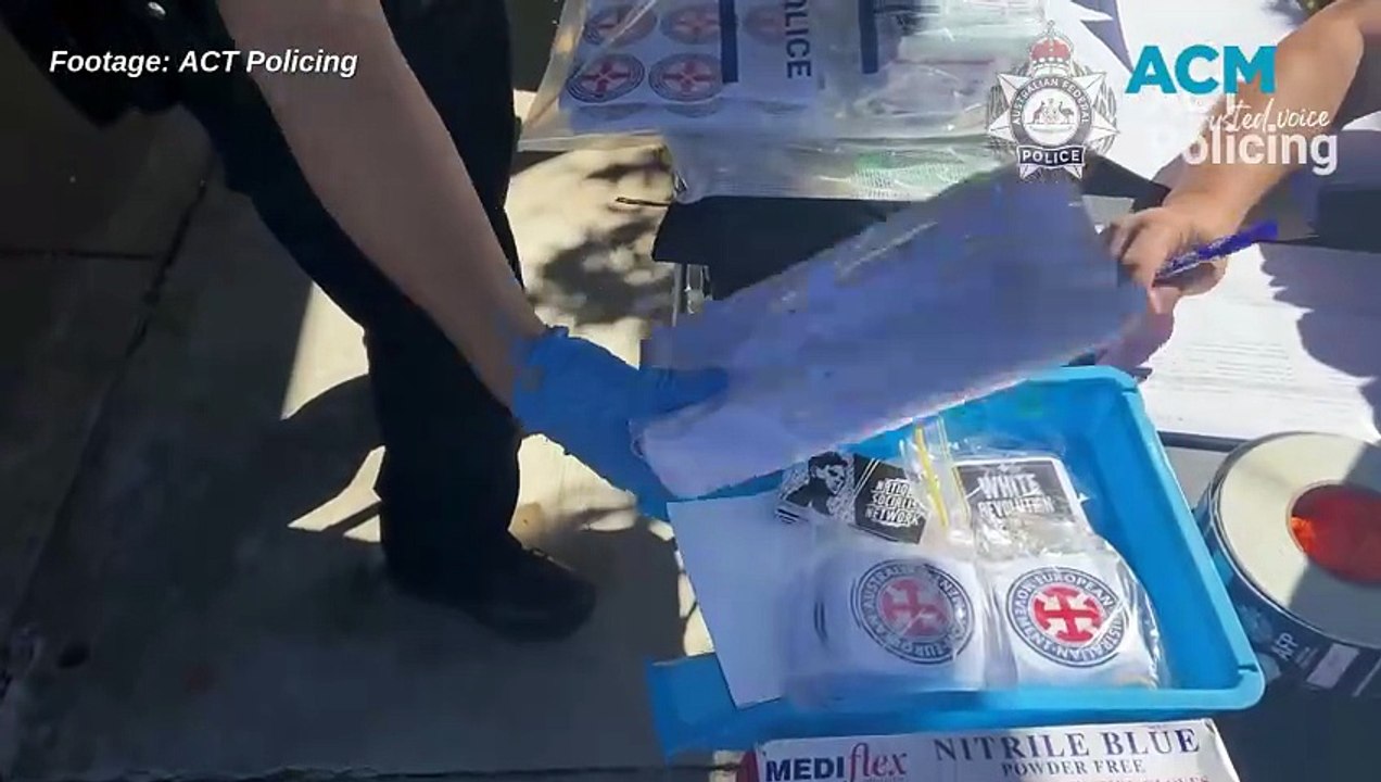 ACT Policing seizes Nazi propaganda