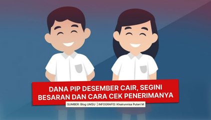 Dana PIP Desember Cair, Segini Besaran dan Cara Cek Penerimanya