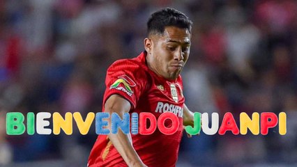 Juanpi Domínguez es presentado como nuevo jugador de León 