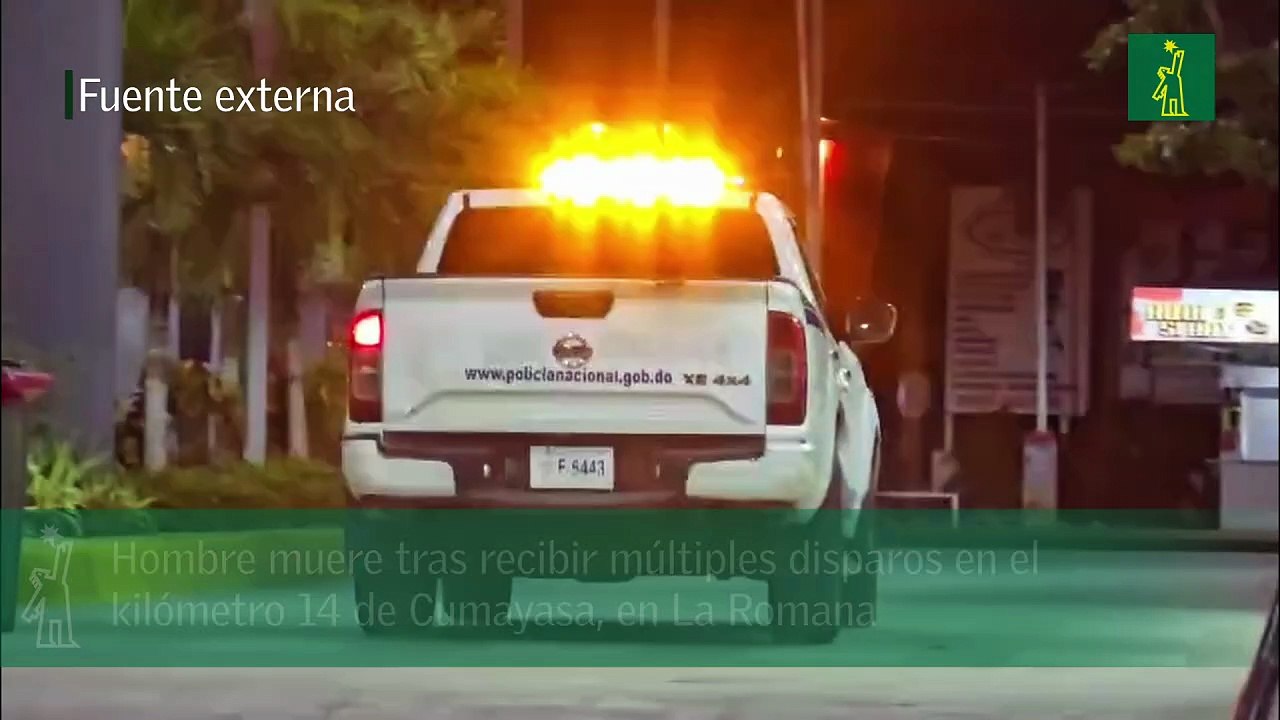Hombre muere tras recibir múltiples disparos en el kilómetro 14 de Cumayasa, en La Romana