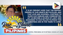 Mensahe sa Pasko: PBBM, hinimok ang mga Pilipino na magsilbing liwanag at maging mabuti sa kapwa; kahalagahan ng pagpapakita ng malasakit, binigyang-diin | ulat ni Kenneth Paciente