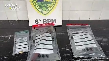 Homem é preso após ameaças com arma e faca no interior de Capitão Leônidas Marques