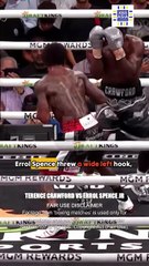 Terence Crawford DOMINATES for the WIN! Referee WAVES it OFF!