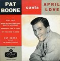 April Love - Pat Boone#1 on The United World Chart in 1958