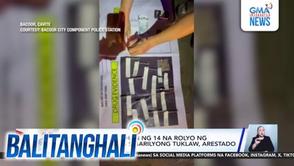 3 lalaking nahulihan ng 14 na rolyo ng ipinagbabawal na sigarilyong tuklaw, arestado | Balitanghali