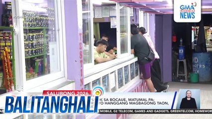 Bentahan ng mga paputok sa Bocaue, matumal pa; hindi na tataas ang presyo hanggang Magbagong Taon, ayon sa mga nagtitinda | Balitanghali