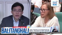 Mga dokumentong galing umano sa pumanaw na si dating DPWH Usec. Cabral, inilabas ni Rep. Leviste | Balitanghali