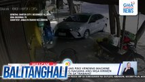 Lalaki, tinangay ang ilang piso vending machine sa Brgy. North; umaming nagawa ang mga krimen dahil hindi sapat ang kita sa trabaho | Balitanghali