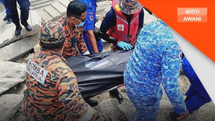 Jasad lelaki tinggalkan kereta di jambatan ditemui terapung