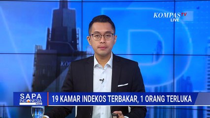19 Kamar Indekos di Kedoya Raya Kebon Jeruk Ludes Terbakar, 1 Orang Terluka | SAPA PAGI