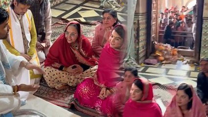 Indresh Ji Upadhyay Wife Shipra और Mother का Nand Bhavan Mandir में VIP Darshan Troll..