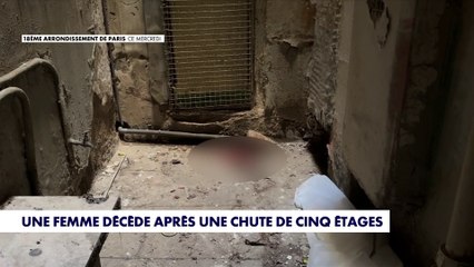 Une femme décède après une chute de cinq étages