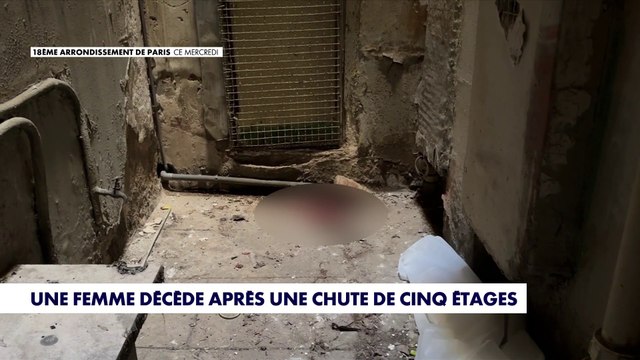 Une femme décède après une chute de cinq étages