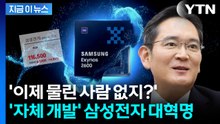 삼성전자, 이제 엔비디아처럼...'자체 개발' 엄청난 성공 [지금이뉴스]  / YTN