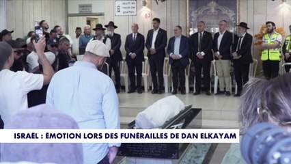 Israël : émotion lors des funérailles de Dan Elkayam