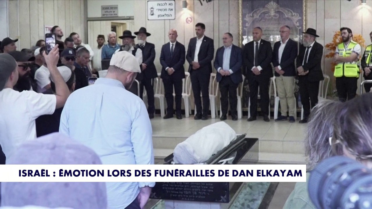 Israël : émotion lors des funérailles de Dan Elkayam