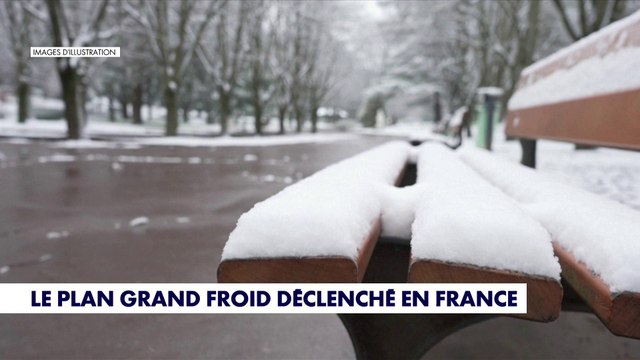 Le plan grand froid déclenché en France