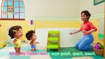 Rubber Duckie Bath Time Song _ CoComelon Nursery Rhymes & Kids Songs