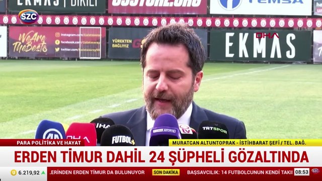 Bahis ve şike soruşturmasında şafak operasyonu: Erden Timur gözaltında