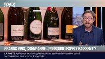 Pourquoi est-ce que les prix du vin et du champagne baissent ?