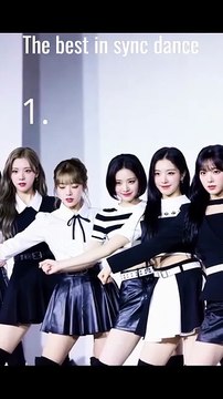 Ranking in sync k-pop dance pt.2