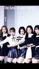 Ranking in sync k-pop dance pt.2