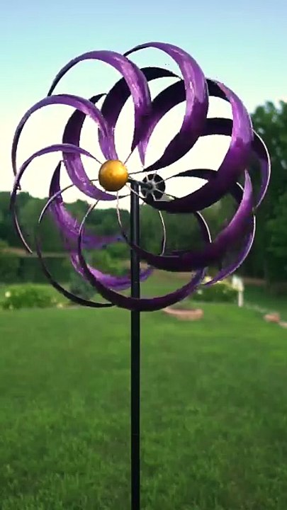 Beautiful Iron Wind Spinner | Garden Decoration Art | Brothers Steel Work#shorts #iron #windflower #wind