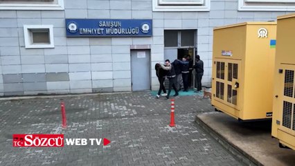 Samsun’daki kaçakçılık operasyonunda gözaltına alınan 4 şüpheli adliyeye sevk edildi