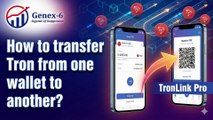 How to transfer Tron from one wallet to another? | Genex-6