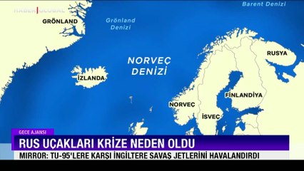 Rus uçakları krize neden oldu