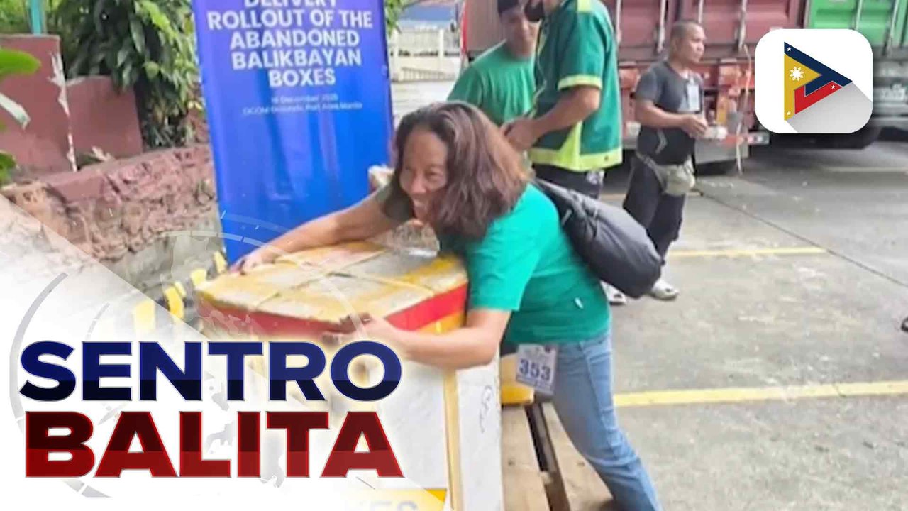 BOC, patuloy ang delivery ng balikbayan boxes sa mga OFW na inabandona na ng freight forwarders