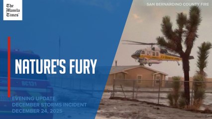 Mud, debris as heavy rain, flash floods hit southern California