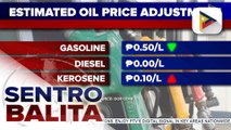 Dagdag-bawas sa presyo ng mga produktong petrolyo, asahan sa susunod na linggo