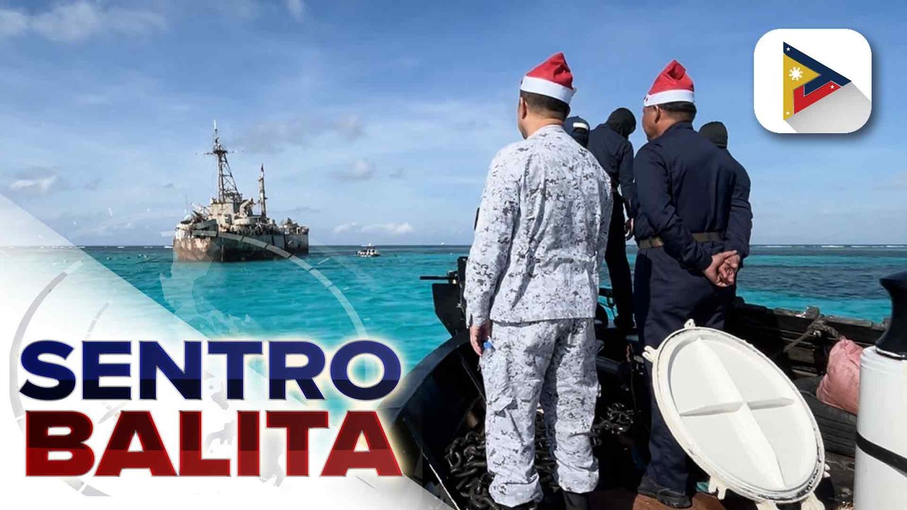 AFP, naghatid ng pamaskong suplay sa Ayungin Shoal at iba pang bahagi ng West Philippine Sea; PBBM, may espesyal na mensahe sa mga tropang Pinoy | ulat ni Patrick de Jesus