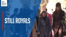 Daughters of King Charles' brother Andrew join royals for Christmas service