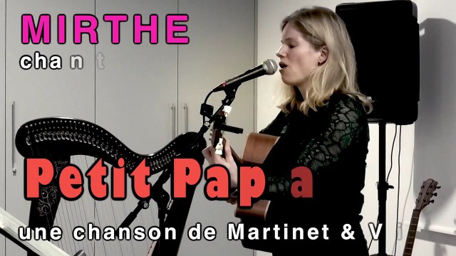PETIT PAPA NOËL par MIRTHE, chant & guitare, Merdrignac 22, 2025