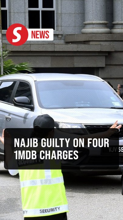 1MDB: Najib convicted on four counts of obtaining RM2.3bil in gratification