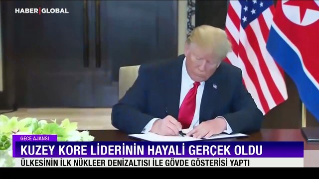 Kuzey Kore lideri Kim Jong-un'dan gövde gösterisi! Ülkesinin ilk nükleer denizaltısına sahip oldu