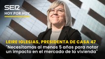 La presidenta de Casa 47 reconoce la dificultad de resolver el problema de la vivienda a corto plazo: 