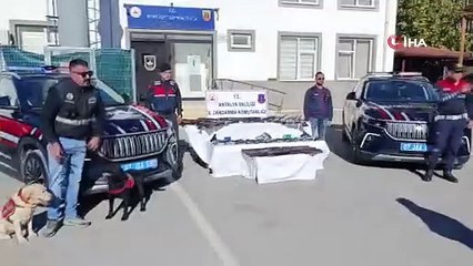 Jandarmadan Silah Operasyonu: 30 tabanca, 27 av tüfeği ele geçirildi