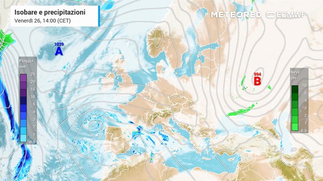 Previsioni meteo del 26 dicembre 2025: stabilità in arrivo sull'Italia