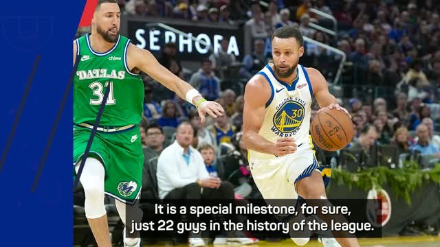 Curry targeting more after scoring 26,000th point