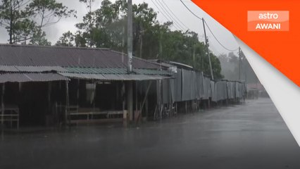 Beberapa laluan di Kuala Terengganu ditutup akibat banjir kilat