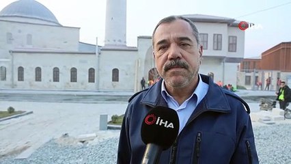 7,7 ve 7,6 büyüklüğündeki depremlerin yok ettiği tarihi caminin 3 yıl sonraki hali ortaya çıktı