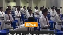 Sujud syukur pelajar SPM 2025!