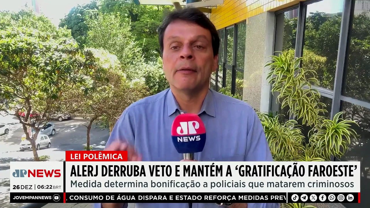 Alerj derruba veto de Castro e mantém a “Gratificação Faroeste”