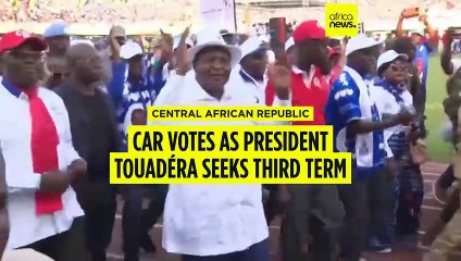 Central African Republic votes as President Touadéra seeks third term