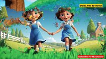 Jack And Jill Went Up The Hill with Lyrics _ Kids Nursery Rhymes and Songs