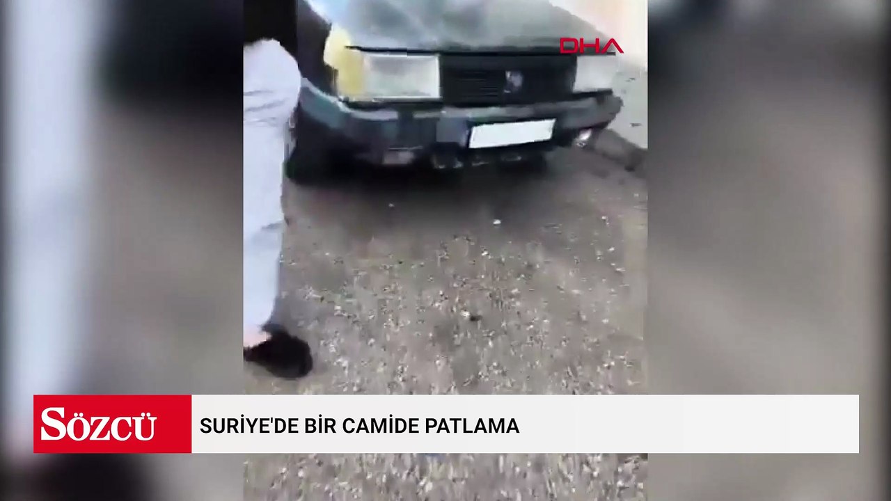 Suriye'de bir camide patlama: 5 ölü, 21 yaralı
